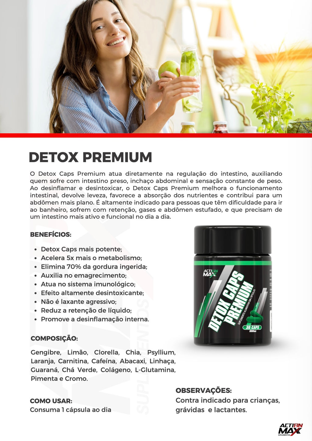 Detox Caps Premium