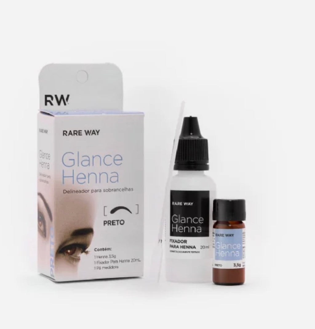 Glance Henna  3,5g (preto)