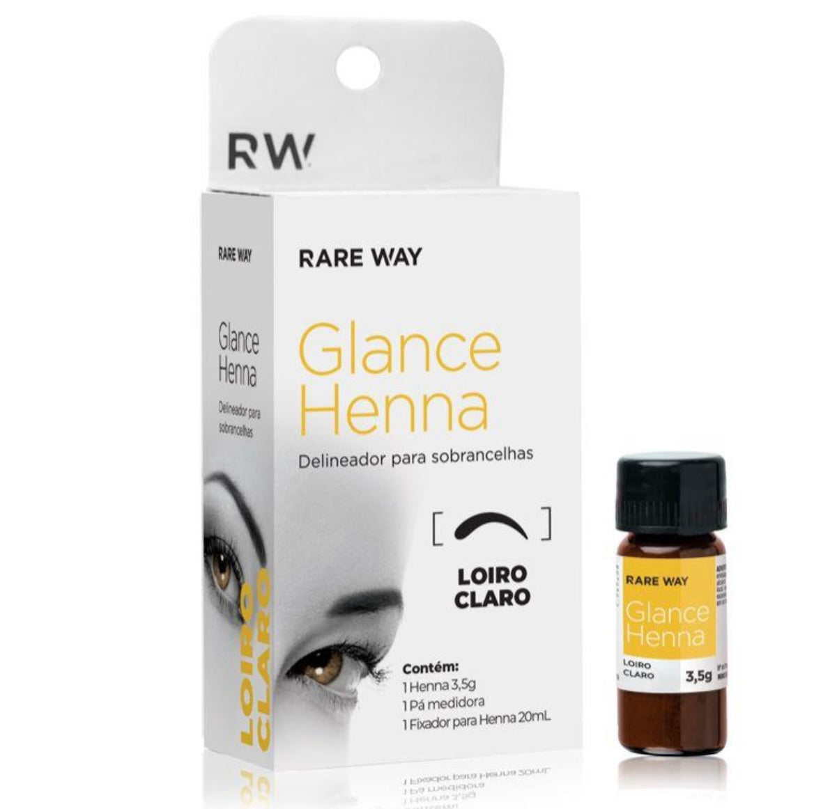 Glance Henna 3,5g (loiro claro)