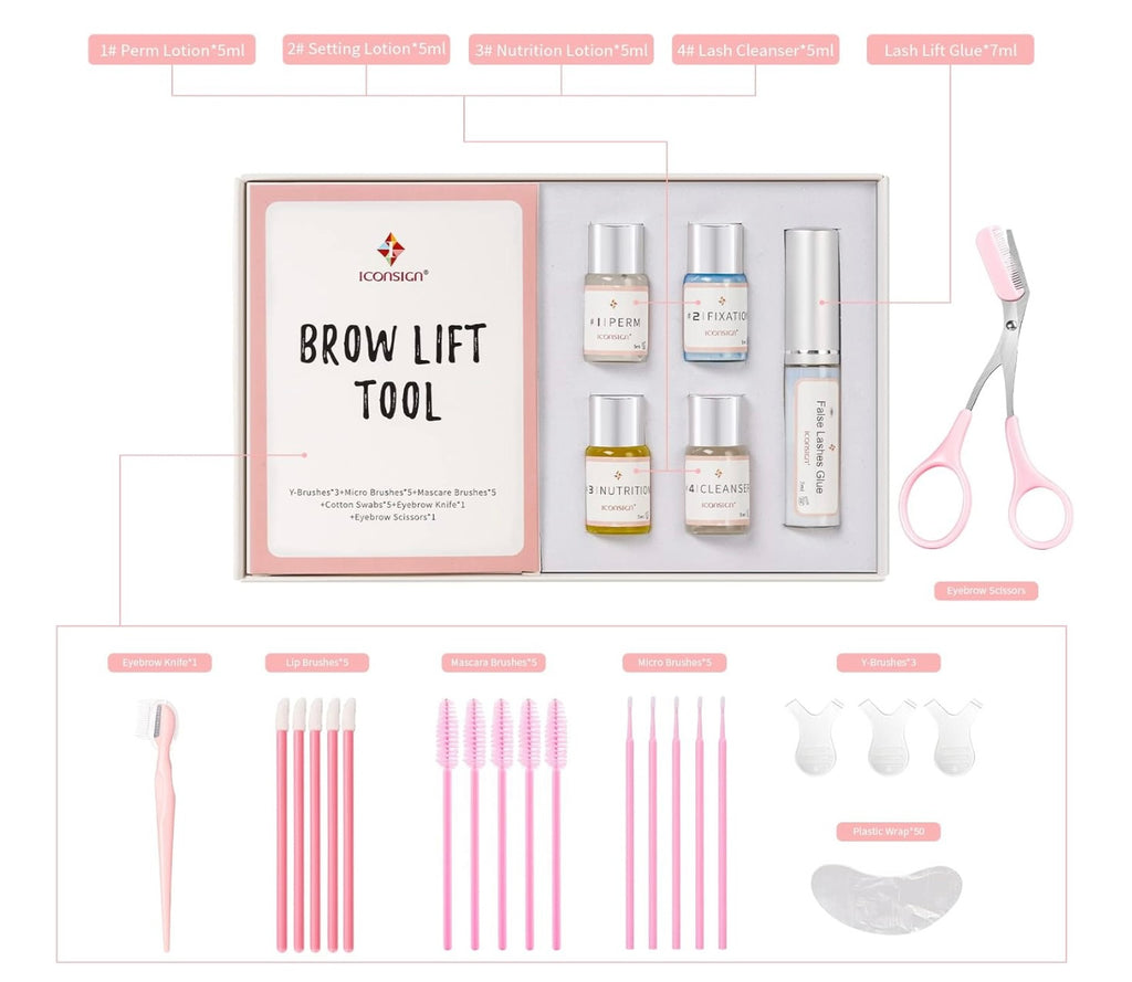 Kit de Laminação de Sobrancelhas (C-Kit Melhorado)