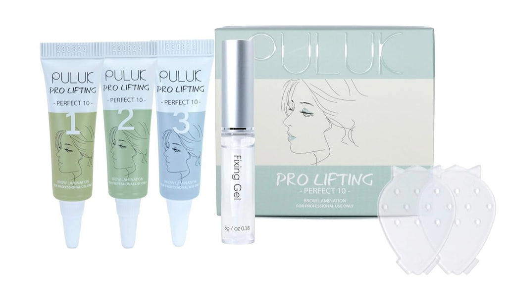 Kit Profissional de Laminação e Elevação de Sobrancelhas