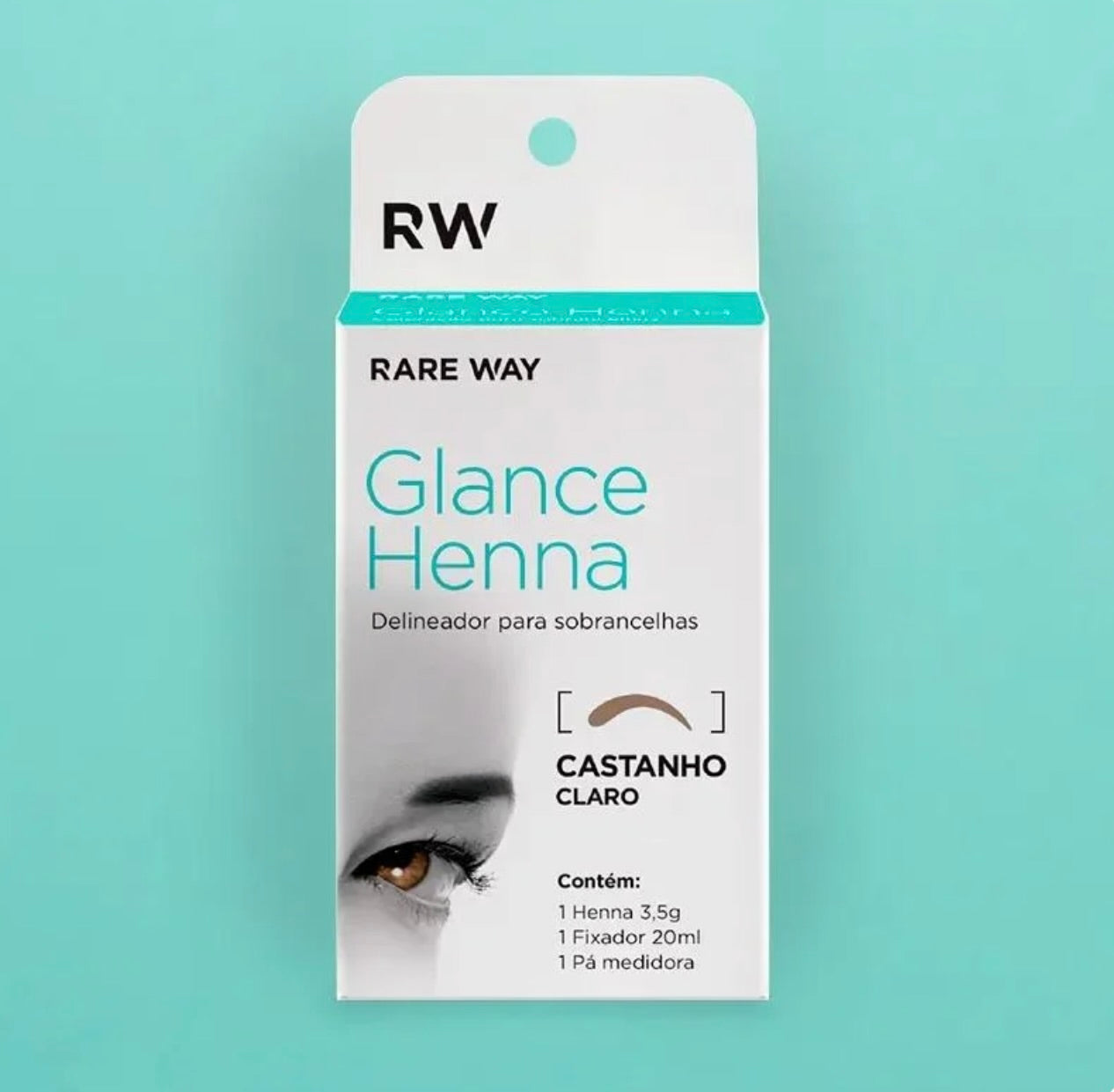 Kit Glance Henna (castanho claro)